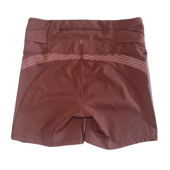 Athleta Allyson Felix Legend Shortie Biker Shorts Med 5” Inseam Like New - Picture 11 of 11